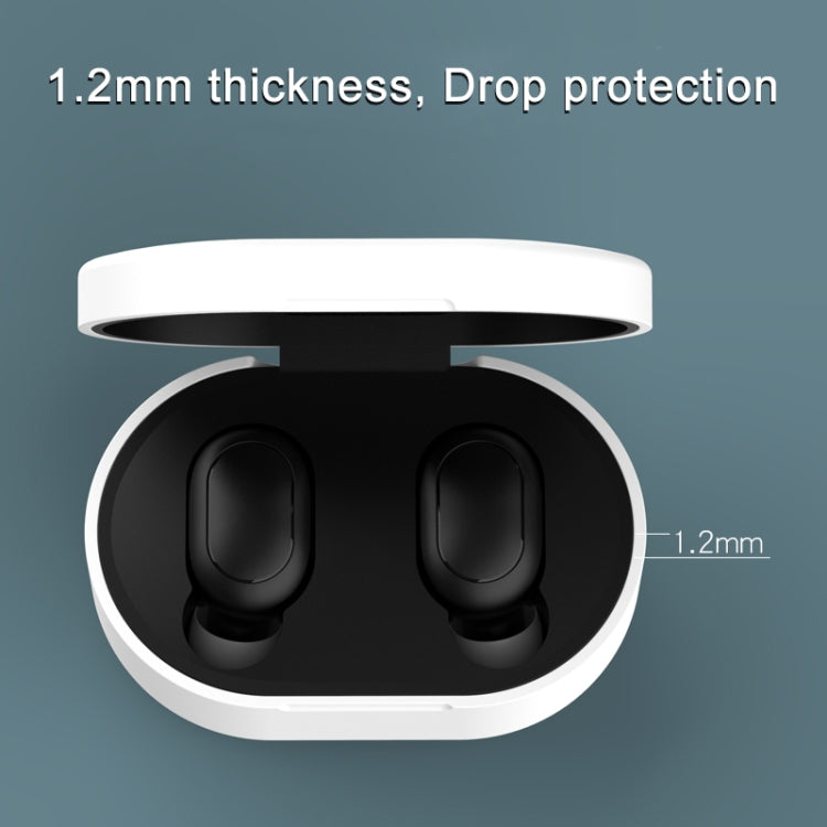 Bluetooth Earphone Silicone Case For Redmi AirDots(Sky Blue)