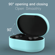 Bluetooth Earphone Silicone Case For Redmi AirDots(Sky Blue)