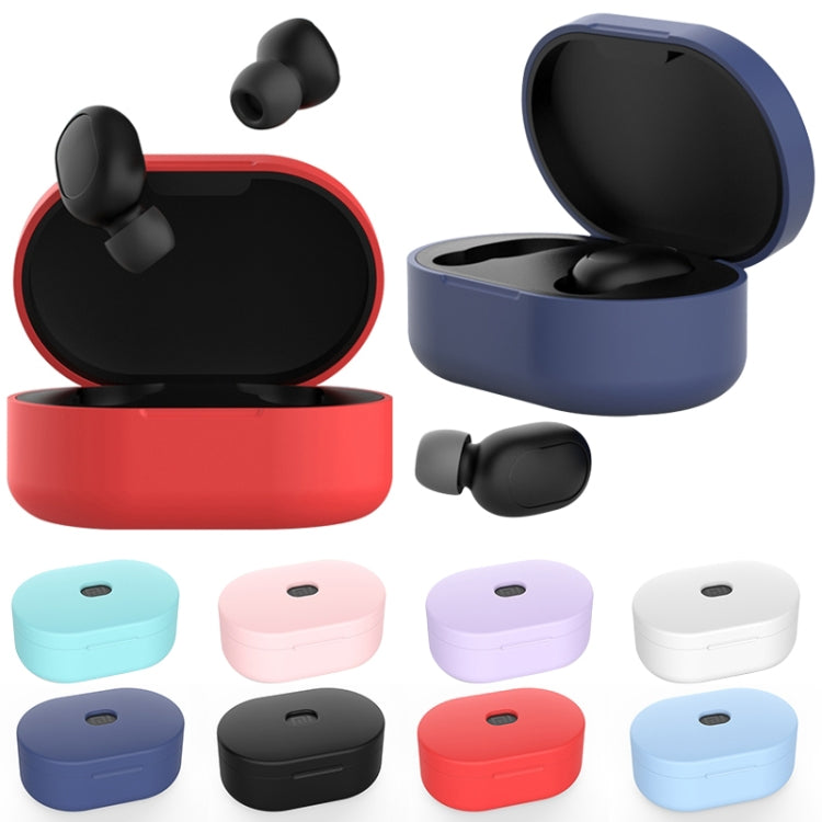 Bluetooth Earphone Silicone Case For Redmi AirDots(Black)