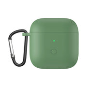 Liquid Silicone One-piece Earphone Protective Case For Redmi Buds3(Matcha Green)