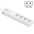 ZigBee 16A SM-SO306-M 4 Holes + 2 USB Multi-purpose Smart Power Strip(EU Plug) - Smart Socket by PMC TechLife | Online Shopping South Africa | PMC TechLife