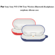 Bluetooth Earphone Silicone Case For Sony WF-C500(Black)
