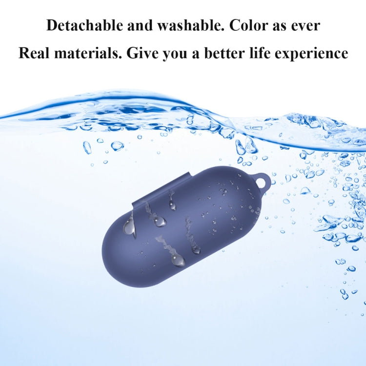 Bluetooth Earphone Silicone Case For Sony WF-C500(Dark Green)