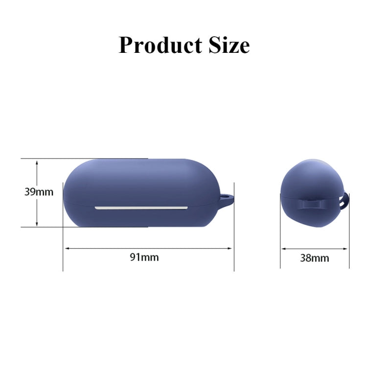 Bluetooth Earphone Silicone Case For Sony WF-C500(White)