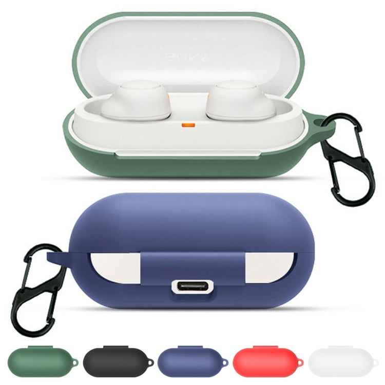 Bluetooth Earphone Silicone Case For Sony WF-C500(Black)