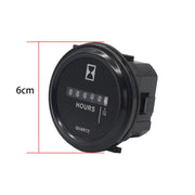 Mechanical Chronograph Marine Boat Engine Round ACDC Truck Chrono Hour Meter