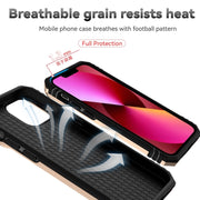 For iPhone 14 Pro Max Sliding Camshield Holder Phone Case (Gold)