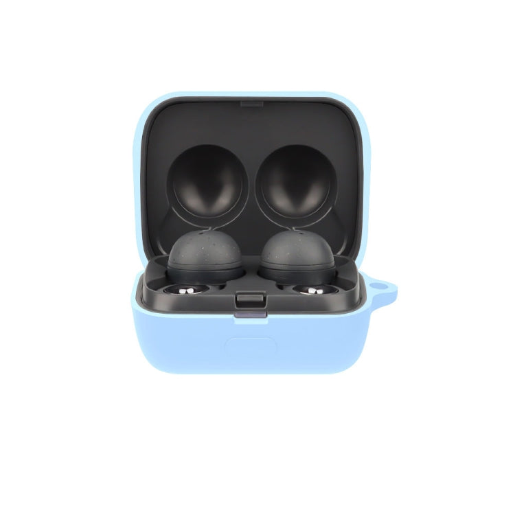 Bluetooth Earphone Silicone Protective Case For Sony LinkBuds WF-L900-2(Sky Blue)