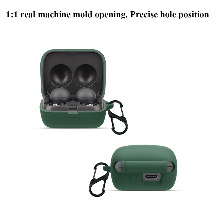 Bluetooth Earphone Silicone Protective Case For Sony LinkBuds WF-L900-2(Yellow)