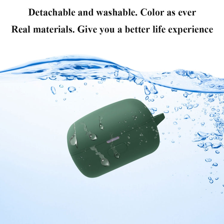 Bluetooth Earphone Silicone Protective Case For Sony LinkBuds WF-L900-2(Navy Blue)