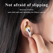 3 Pairs Earphone Silicone Earmuffs For AirPods 3(Blue+Red+Yellow)
