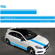 D-930 Lines Pattern Car Modified Decorative Sticker(Blue) - free shipping - PMC TechLife - Order now!