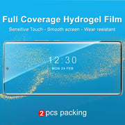 2 PCS imak Curved Full Screen Hydrogel Film Front Protector For Honor 70 5G