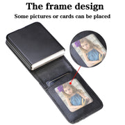 For Samsung Galaxy Z Flip4 5G Vertical Flip Card Slot Leather Phone Case(Brown)