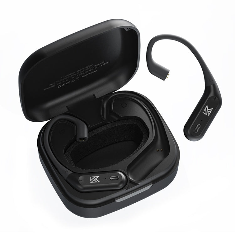 KZ-AZ09 PRO 5.2 Wireless Qualcomm Bluetooth Headset Earhook 5.2 Wireless Qualcomm Bluetooth Module 0.78/0.75 Interface Applicable(Black)