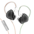 KZ-EDC 1.2m High-Value Subwoofer Wired HIFI In-Ear Headphones, Style:With Microphone(Shining Black) - free shipping - PMC TechLife - Order now!