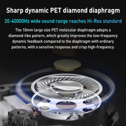 KZ-EDC 1.2m High-Value Subwoofer Wired HIFI In-Ear Headphones, Style:With Microphone(Colorful)