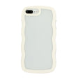 Candy Color Wave TPU Clear PC Phone Case For iPhone 7 Plus / 8 Plus(White) - free shipping - PMC TechLife - Order now!