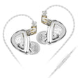 KZ-EDA Balanced Dual Magnetic Dynamic In-Ear Earphone,Length: 1.2m(With Microphone) - free shipping - PMC TechLife - Order now!
