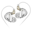 KZ-EDA Balanced Dual Magnetic Dynamic In-Ear Earphone,Length: 1.2m(Without Microphone) - In Ear Wired Earphone by KZ | Online Shopping South Africa | PMC TechLife | Buy Now Pay Later Mobicred