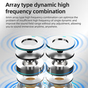 KZ-DQ6S 1.2m Three-Unit Dynamic Subwoofer In-Ear Headphones, Style:Without Microphone(Black)