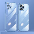 For iPhone 13 Pro SULADA Crytal Steel Series Diamond Glass + TPU Phone Case (Blue) - iPhone 13 Pro Cases by SULADA | Online Shopping South Africa | PMC TechLife