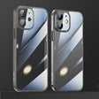 For iPhone 12 SULADA Crytal Steel Series Diamond Glass + TPU Phone Case(Black) - iPhone 12 / 12 Pro Cases by SULADA | Online Shopping South Africa | PMC TechLife