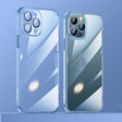 For iPhone 12 Pro Max SULADA Crytal Steel Series Diamond Glass + TPU Phone Case(Blue) - free shipping - PMC TechLife - Order now!