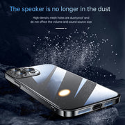 For iPhone 12 SULADA JINGJIA Series Lens Protector PC Phone Case(Gold)