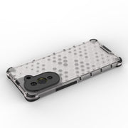 For Huawei nova 10 Pro 4G Shockproof Honeycomb PC + TPU Phone Case(Red)