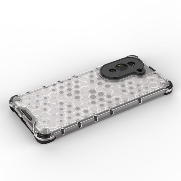 For Huawei nova 10 Pro 4G Shockproof Honeycomb PC + TPU Phone Case(Red)