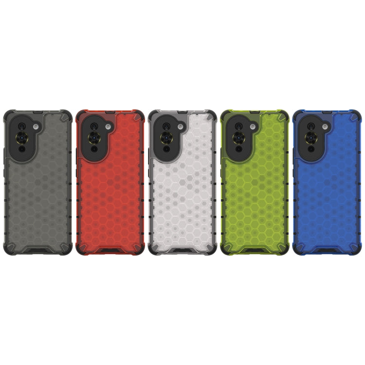 For Huawei nova 10 Pro 4G Shockproof Honeycomb PC + TPU Phone Case(Red)