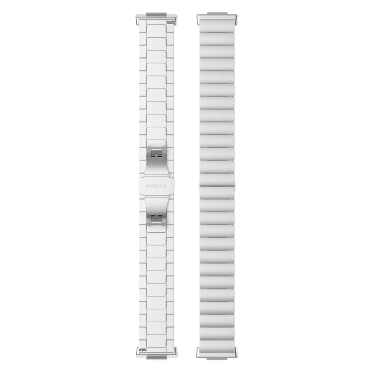 For Huawei Watch Fit 2 One-bead Metal Stainless Steel Watch Band(Silver)
