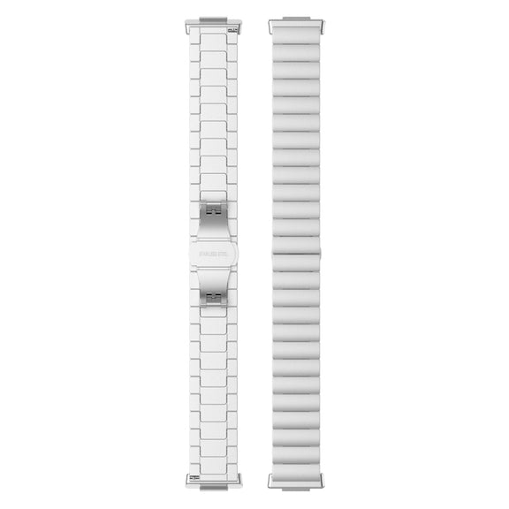 For Huawei Watch Fit 2 One-bead Metal Stainless Steel Watch Band(Silver)