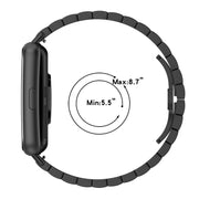 For Huawei Watch Fit 2 One-bead Metal Stainless Steel Watch Band(Silver)