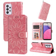For Samsung Galaxy A33 5G Embossed Sunflower Leather Phone Case(Pink) - free shipping - PMC TechLife - Order now!