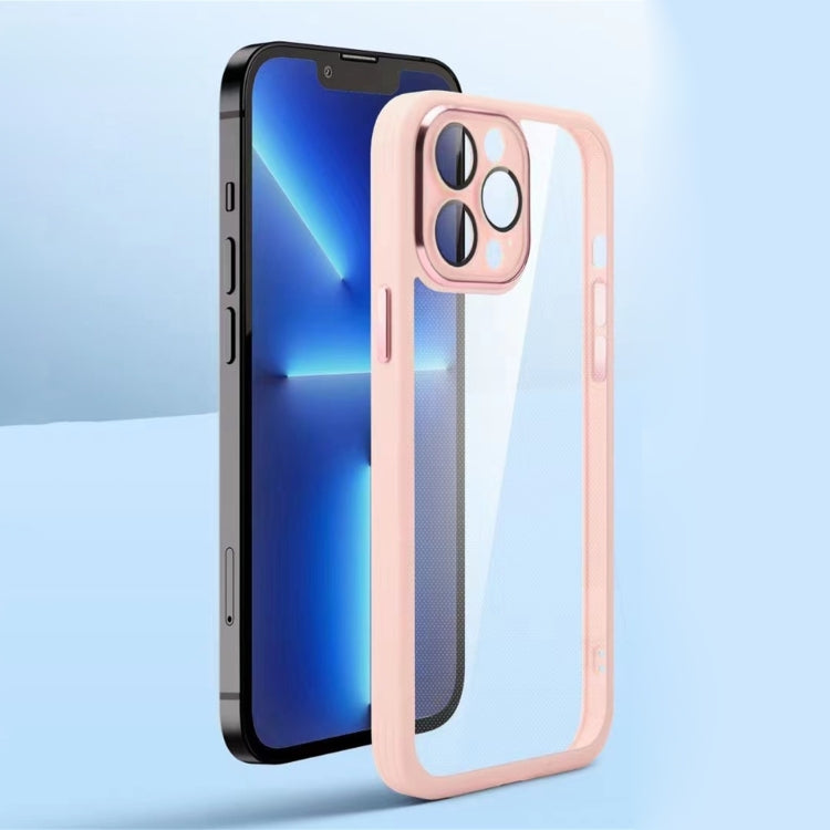 For iPhone 14 All-inclusive Camera Shockproof Phone Case (Pink)