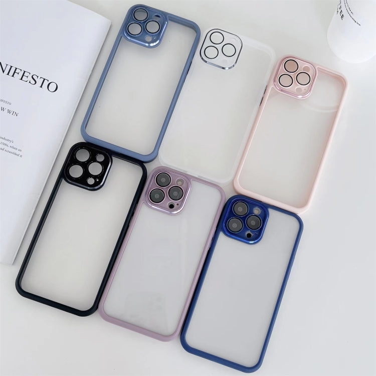 For iPhone 14 Pro Max All-inclusive Camera Shockproof Phone Case (Light Blue)