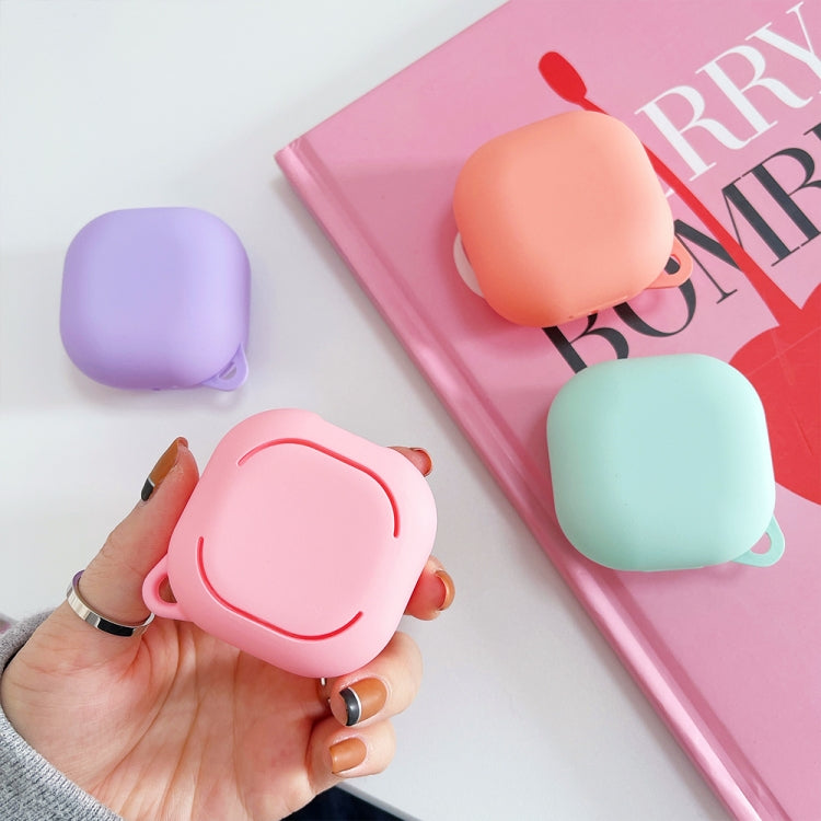 For Samsung Galaxy Buds Live Earphone PC Solid Color Frosted Protective Case(Matcha Green)