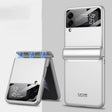 For Samsung Galaxy Z Flip4 GKK Magnetic Fold All-inclusive Protective Phone Case(Silver) - free shipping - PMC TechLife - Order now!