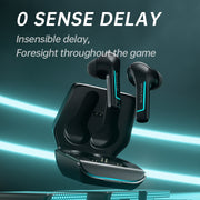Sanag H2S PRO Stereo Noise Reduction Wireless Bluetooth Game Earphone(Black)