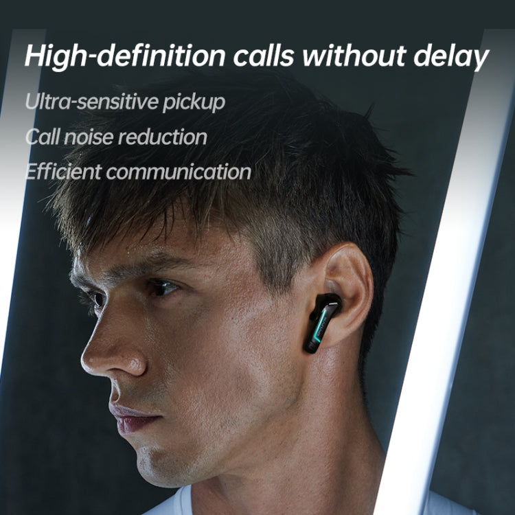 Sanag H2S PRO Stereo Noise Reduction Wireless Bluetooth Game Earphone(Black)