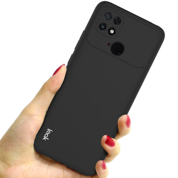 For Xiaomi Poco C40 IMAK UC-3 Series Shockproof Frosted TPU Phone Case(Black)