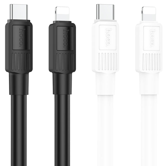 hoco X84 20W USB-C / Type-C to 8 Pin Solid PD Charging Data Cable���Length���1m(White)