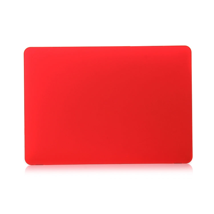 Laptop Matte Style Protective Case For MacBook Pro 13.3 inch A2338 2022(Red)