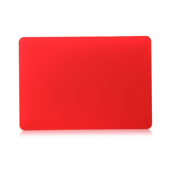 Laptop Matte Style Protective Case For MacBook Pro 13.3 inch A2338 2022(Red)
