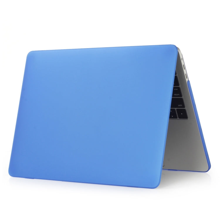 Laptop Matte Style Protective Case For MacBook Pro 13.3 inch A2338 2022(Dark Blue)