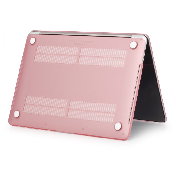 Laptop Matte Style Protective Case For MacBook Air 13.6 inch A2681 2022(Pink)
