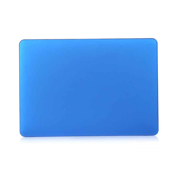 Laptop Matte Style Protective Case For MacBook Air 13.6 inch A2681 2022(Dark Blue)