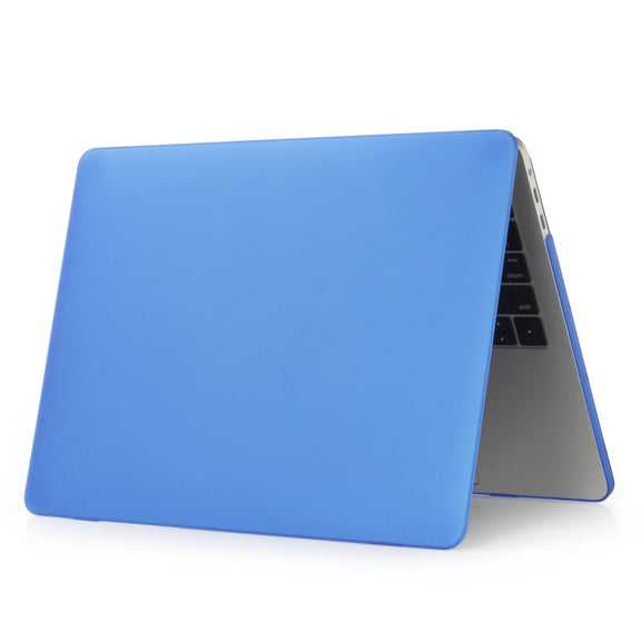 Laptop Matte Style Protective Case For MacBook Air 13.6 inch A2681 2022(Dark Blue)